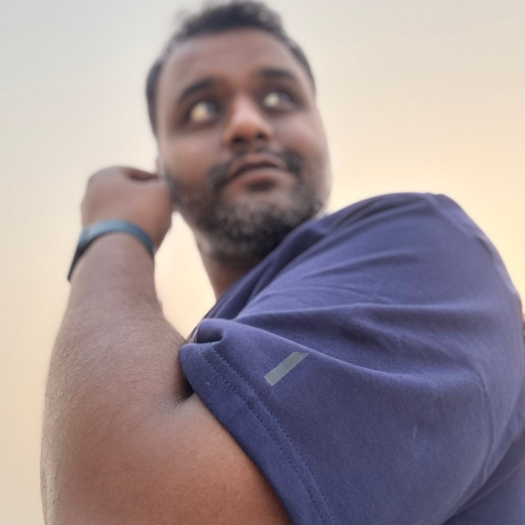 The Singular Tee — Oversized / Navy