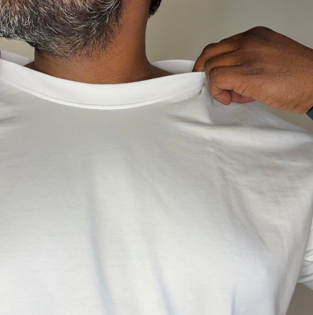The Singular Tee — Oversized / White