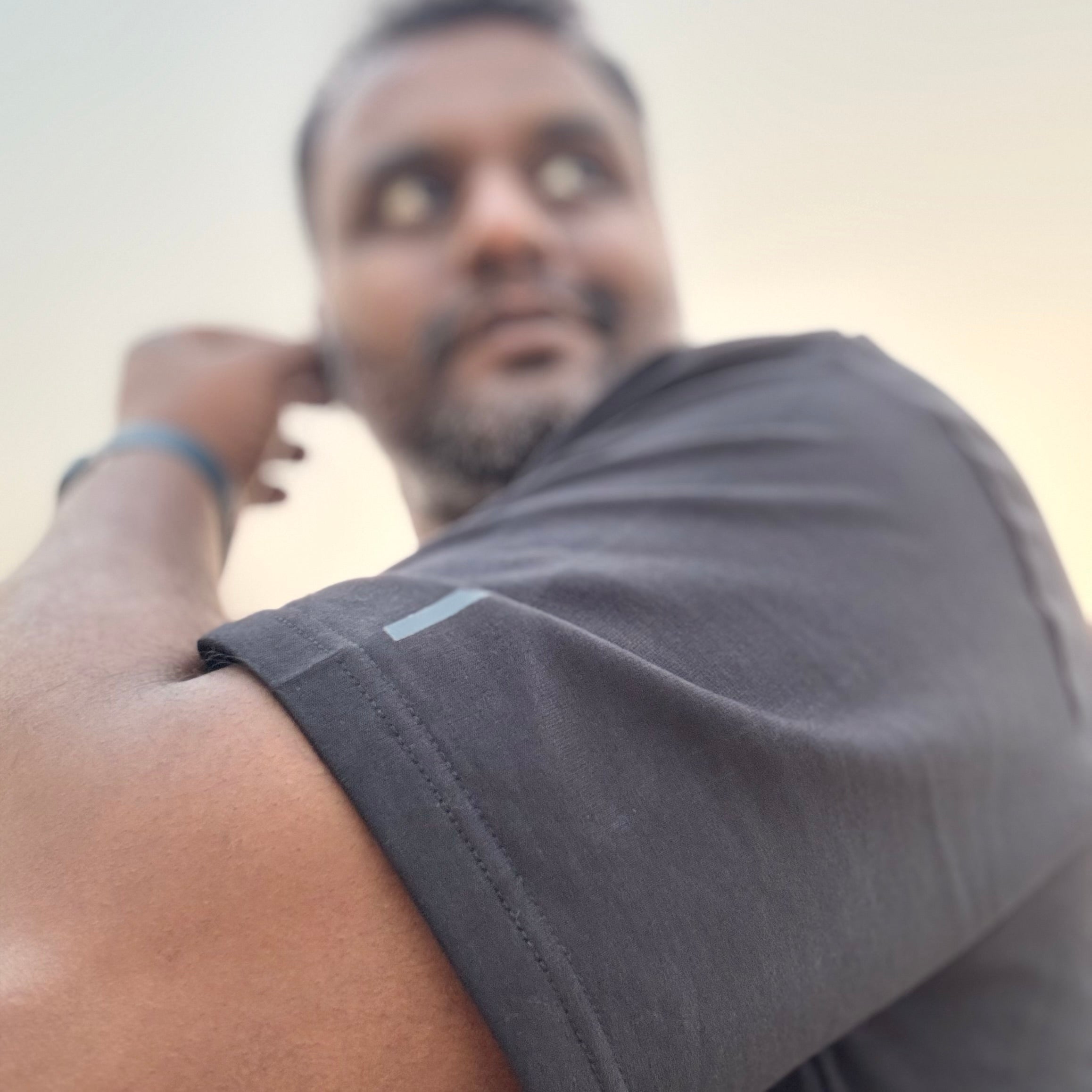 The Singular Tee — Oversized / Black