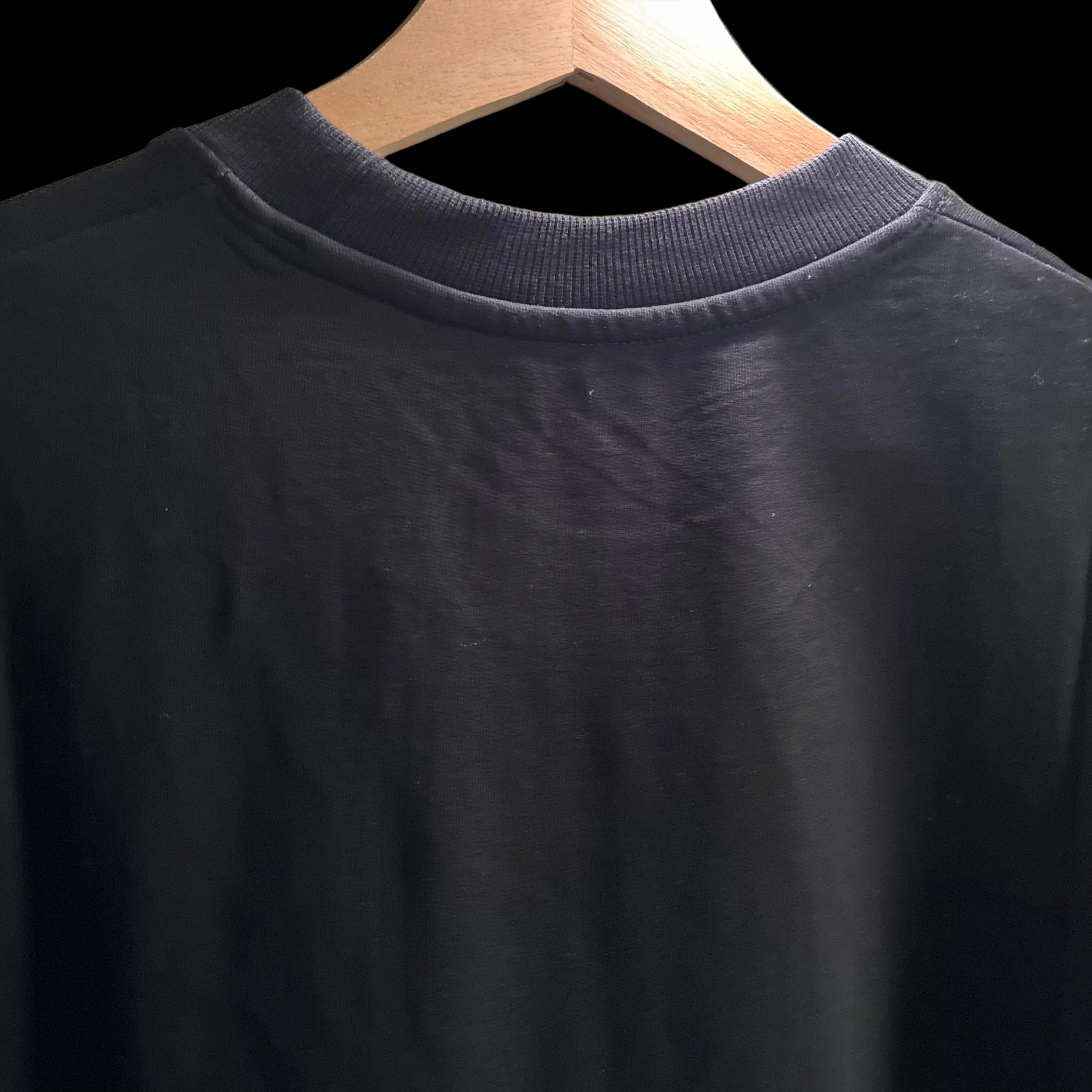 The Singular Tee — Oversized / Black